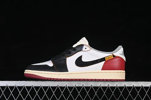 All categories Air Jordan Jordan series basketball shoes Air Jordan 1 Low Fragment Design x Union x Air Jordan 1 Hi Joe 1 Fujiwara Hirota Lightning low-top cultural casual sneakers HQ6998-106